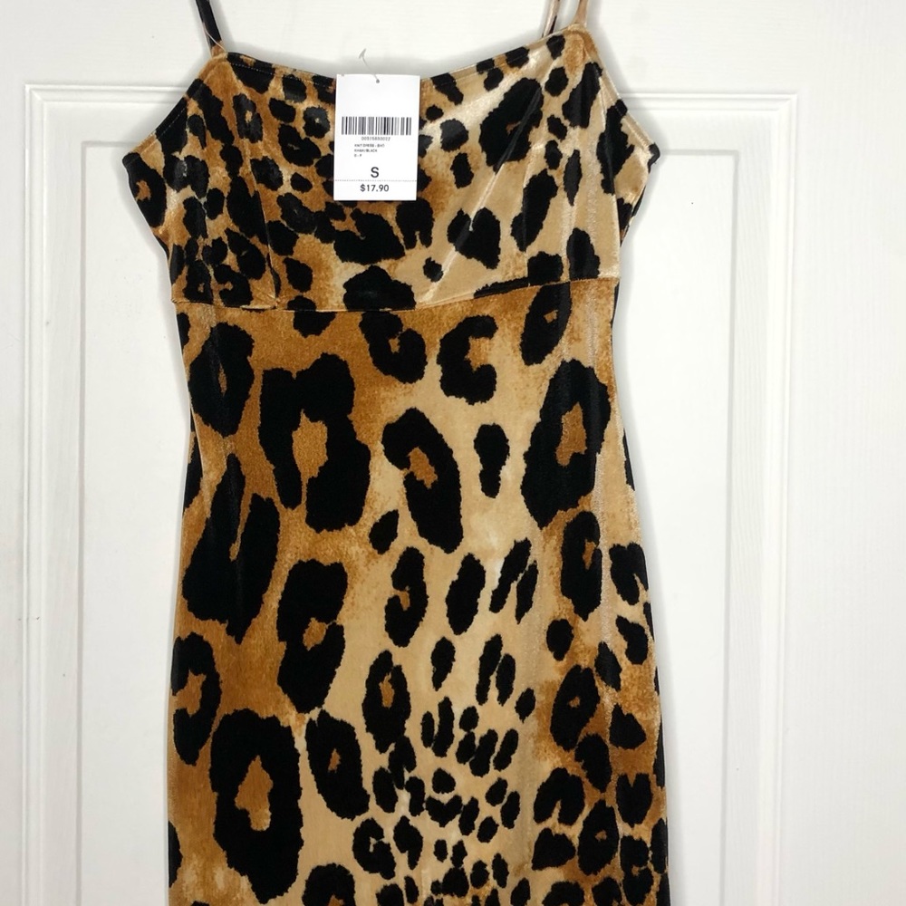 Leopard Mini Dress